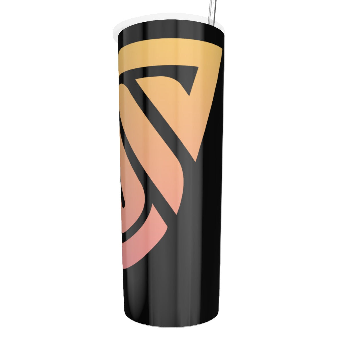 Tumbler With Stainless Steel Straw 20oz
