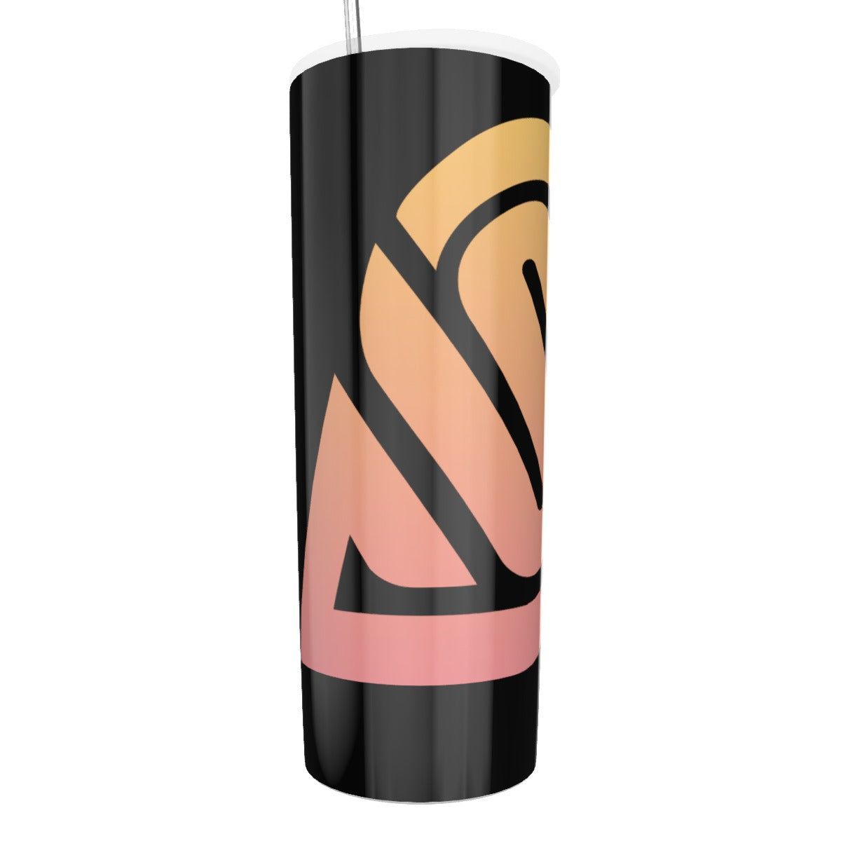 Tumbler With Stainless Steel Straw 20oz