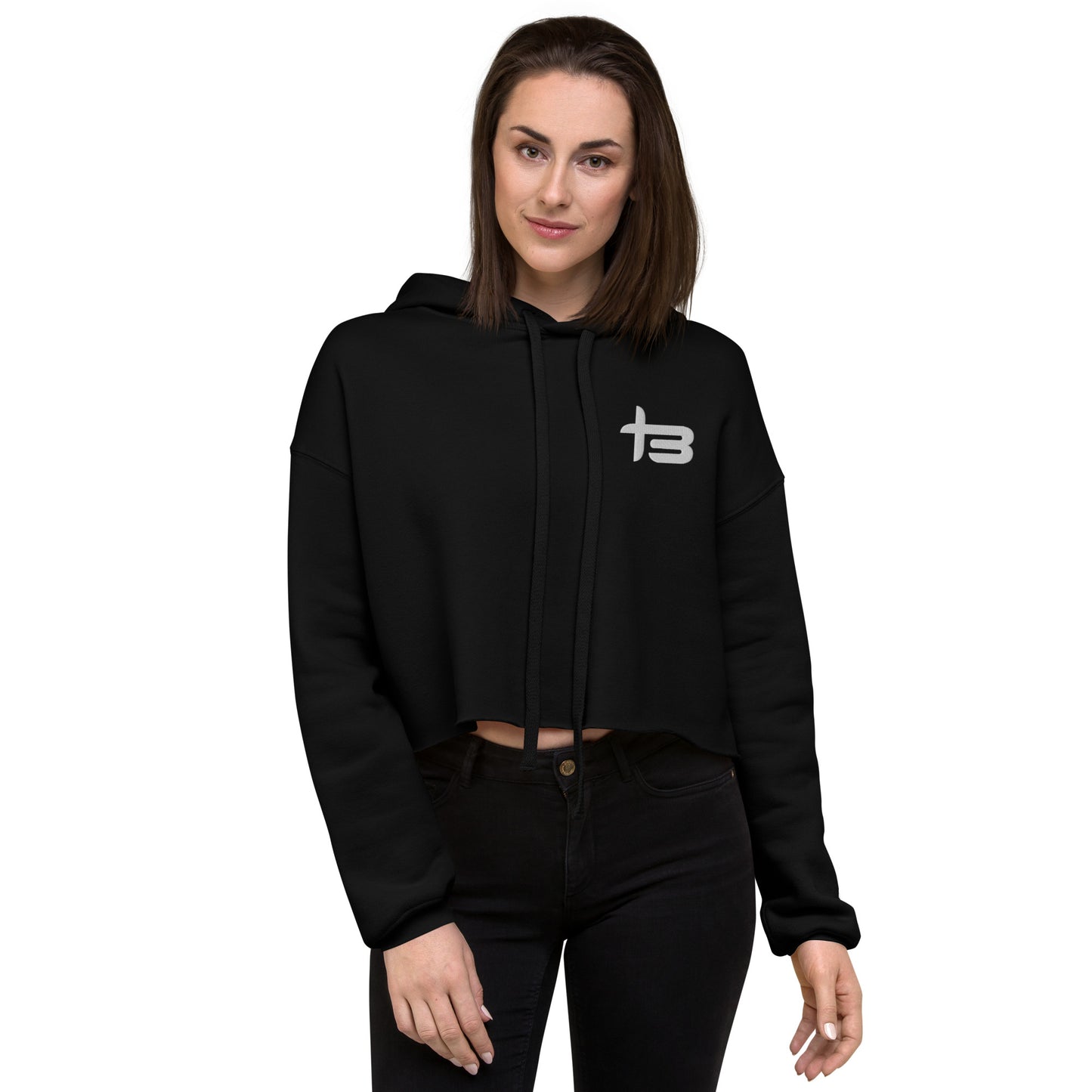 Tehbebe x Crop Hoodie