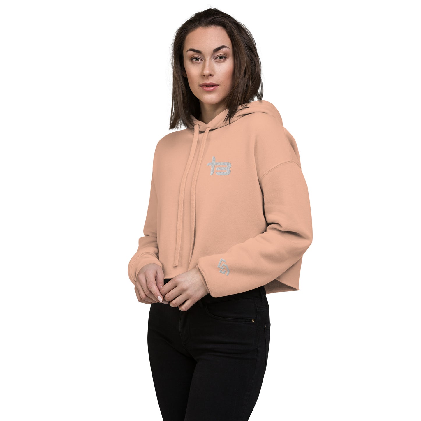 Tehbebe x Crop Hoodie