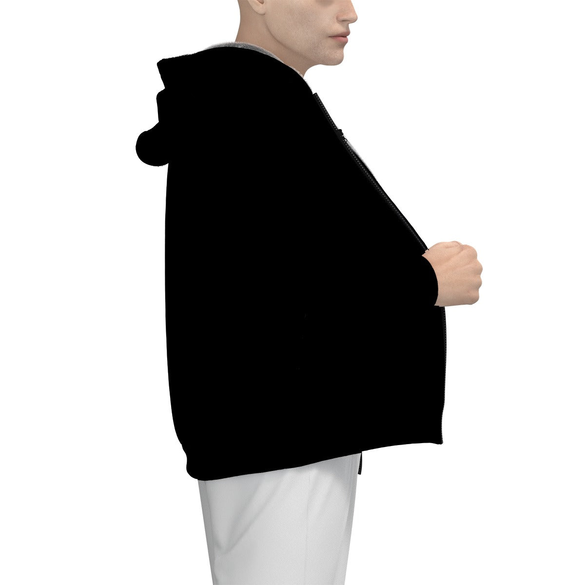 Nergy X Sherpa Fleece Zip Up Hoodie