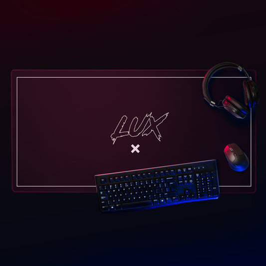 LUX x Gaming mouse pad
